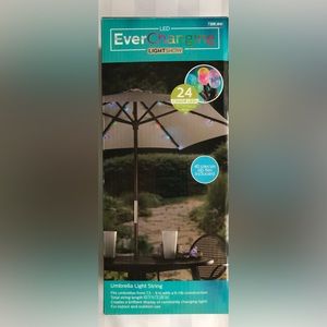 Patio Umbrella LED Ever Changing Light String